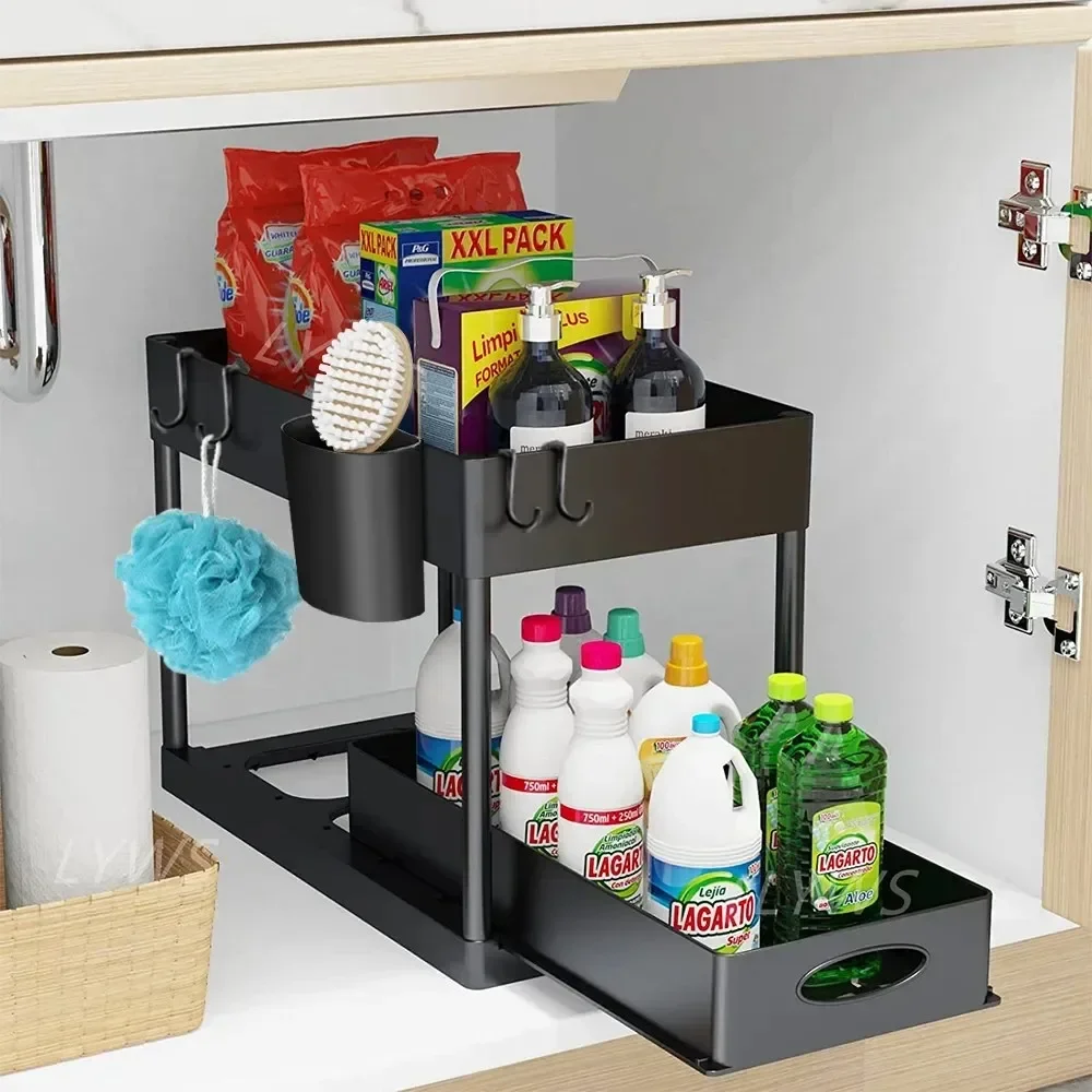 2-Tier Sink Bathroom Organizer 5